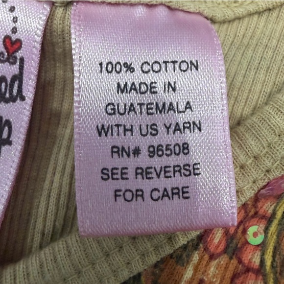 Jonny Was Style 100% Cotton Paisley Print Tank Top - Orange Size Medium - Picture 4 of 6